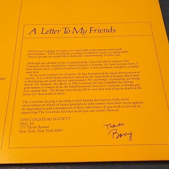 Barry Manilow 'Even Now' Vinyl Record - Picture 6 of 10